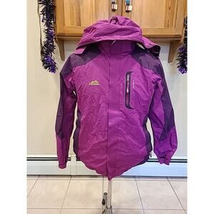 Kaisike Waterproof Jacket Size M Pink Ski Lightweight